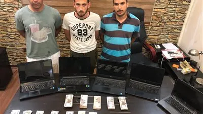 كشف غموض واقعة سرقة ١٤ألف دولار و٥ أجهزة لاب توب من داخل شركة بالنزهة 