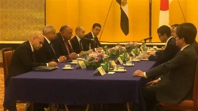 وزير الخارجية يترأس مع نظيره الياباني اجتماع آلية الحوار الإستراتيجي بين البلدين