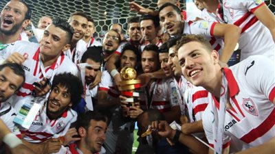 صور تتويج الزمالك بطلًا لكأس السوبر المصري السعودي