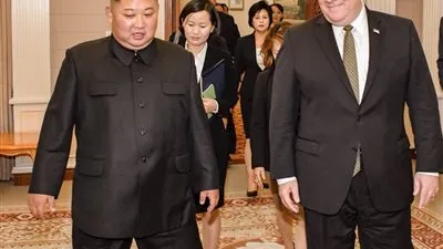 الكشف عن تفاصيل اللقاء بين وزير الخارجية الأمريكية وزعيم كوريا الشمالية