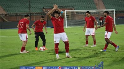 الأهلي يواصل المران دون راحة استعدادا للترسانة