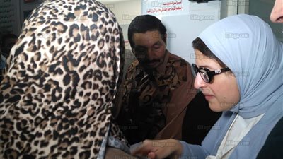 وزيرة الصحة تبدأ جولتها لتفقد حملة فيروس 