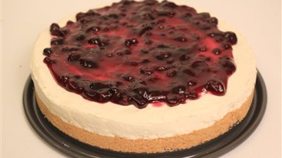 طريقة عمل تشيز كيك بالشيكولاتة 