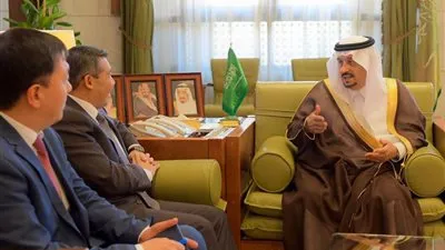 مباشر – السعودية| أمير منطقة الرياض يستقبل سفير كازاخستان لدى المملكة