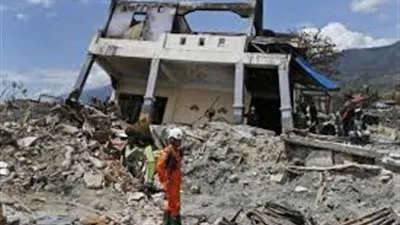 قرابة 2000 قتيل جراء زلزال وتسونامى أندونيسيا