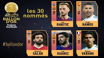 عاجل.. محمد صلاح في القائمة النهائية لجائزة الكرة الذهبية