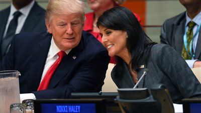 ترامب: هيلي ستترك منصبها نهاية العام الجاري