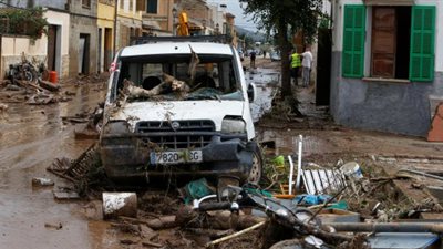 عاصفة تقتل 9 أشخاص فى إسبانيا