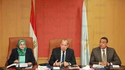 محافظ كفرالشيخ يناقش الإطار المؤسسي لإدارة المخلفات الصلبة مع الاتحاد الأوروبي (صور) 