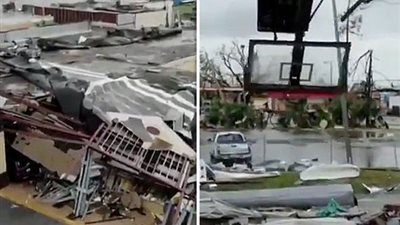 الإعصار مايكل يخلف مسارا من الدمار فى فلوريدا (فيديو وصور)