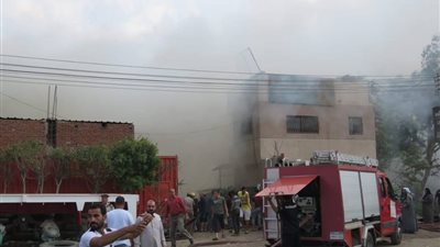 عاجل.. 13 سيارة إطفاء تشارك في إخماد حريق مخزن للقمامة بطنطا