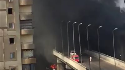 السيطرة على حريق مخزن تابع لحي الهرم