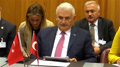 رئيس البرلمان التركي يلتقي نظيره السوداني في جنيف