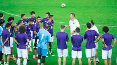 المنتخب العراقي يختتم استعدادته لمواجهة السعودية