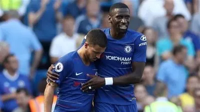 ألفاظ بالأم سر خناقة نجم الفراعنة مع مدافع تشيلسي