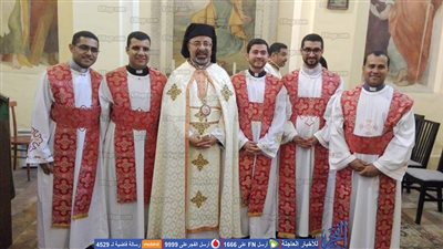 الأنبا إبراهيم اسحق في زيارة رعوية لأقباط روما