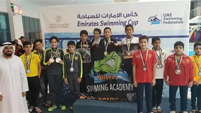 سباحان مصريان يحققان ثلاثة أرقام جديدة في الإمارات 