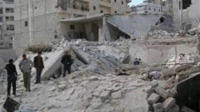 سقوط خمسة صواريخ على حي 