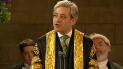 رئيس مجلس العموم البريطاني يواجه 