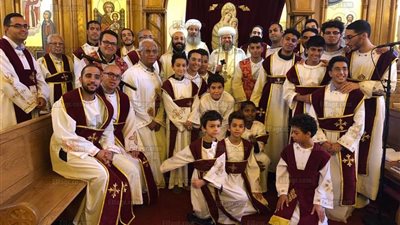 الأنبا سرابيون يزور دير القديس موريس بسويسرا (صور)