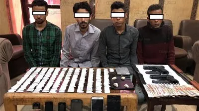 ضبط تشكيل عصابي لترويج الهروين بين طلاب أسيوط‬