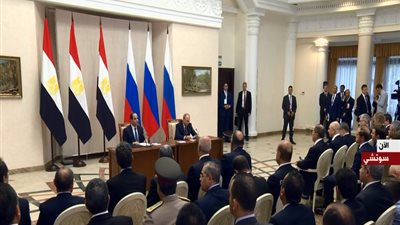 بوتين: مصر تبذل كل ما في وسعها لاستقبال الرحلات الجوية الروسية