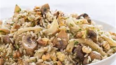 طريقة عمل أرز معمر بالمشروم