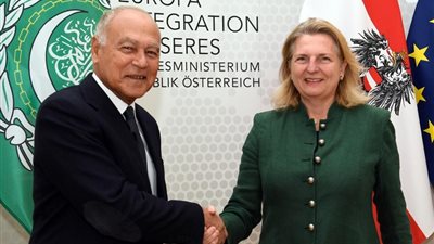 أبو الغيط يبحث مع وزيرة خارجية النمسا تطورات العلاقات العربية الأوروبية