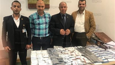 ضبط محاولتي تهريب كمية من الأدوية البشرية عبر جمارك مطار 