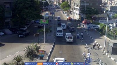 انسياب مروري بمحاور وشوارع القاهرة والجيزة