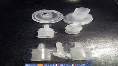 ضبط مصنع لتصنيع المستلزمات الطبية مجهولة المصدر بحلوان (صور)