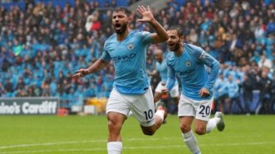 مانشستر سيتي يكتسح بيرنلي بخماسية وينفرد بصدارة الدوري الإنجليزي