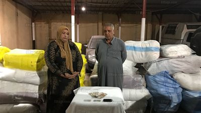 ضبط حارس أمن وسيدة لسرقة منسوجات بقيمة 300 ألف جنيه في الغربية (فيديو وصور)