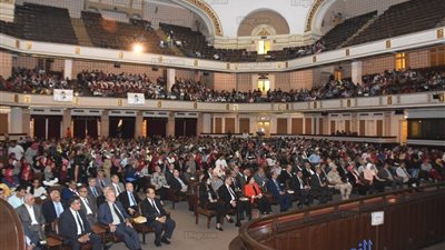 جامعة القاهرة تحتفل بمرور 45 عامًا على انتصار أكتوبر (صور)