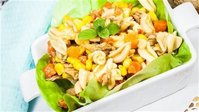 طريقة عمل سلطة الباستا 