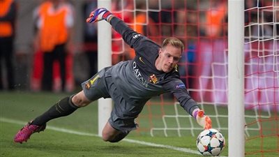 حارس برشلونة لا يشاهد مباريات ريال مدريد