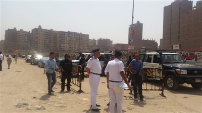 إزالة 106 حالات إشغال طريق بالمنطقة الأثرية بالهرم