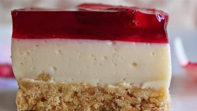 طريقة عمل جيلي بالبسكويت 