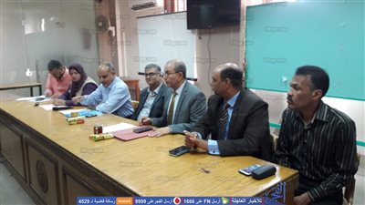 وكيل تعليم بورسعيد يلتقي مدير عام المركز الإقليمي للأبنية التعليمية بالقناة وسيناء  (صور)
