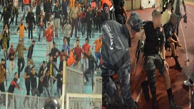 تعرض 38 عون أمن إلى إصابات مختلفة خلال مقابلة الترجي الرياضي وغرة اوت الانغولي