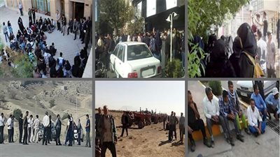 المقاومة الإيرانية: احتجاحات عارمة في إيران ومطالبات بسقوط 