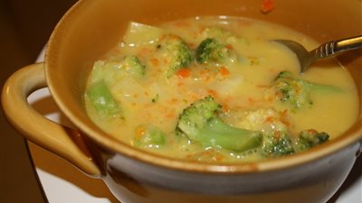 طريقة عمل شوربة الشوفان بالخضار