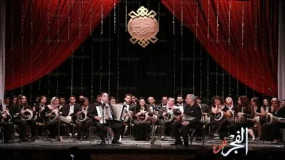 سعيد الأرتيست يتألق بمعهد الموسيقي العربية (صور)