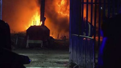 لحظة تحطم طائرة مالك ليستر سيتي (فيديو)