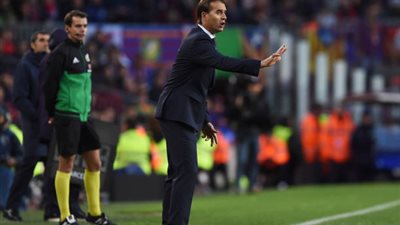 خماسية برشلونة في ريال مدريد تقطع رقبة جولين لوبيتيجي