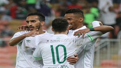 عبدالشافي أساسي مع الأهلي السعودي أمام وفاق سطيف 