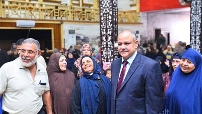 حزب مستقبل وطن يوزع البطاطين على المحتاجين بالدقهلية (صور )