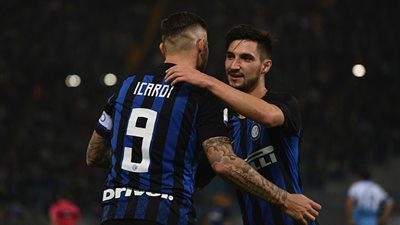 أهداف مباراة - لاتسيو 0 × 3 إنتر ميلان