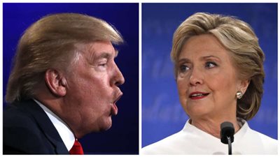 ترامب يأمل بمنافسة كلينتون في انتخابات 2020