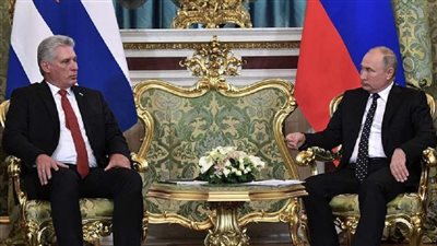 بوتين يلتقي الرئيس الكوبي في أول زيارة له إلى موسكو